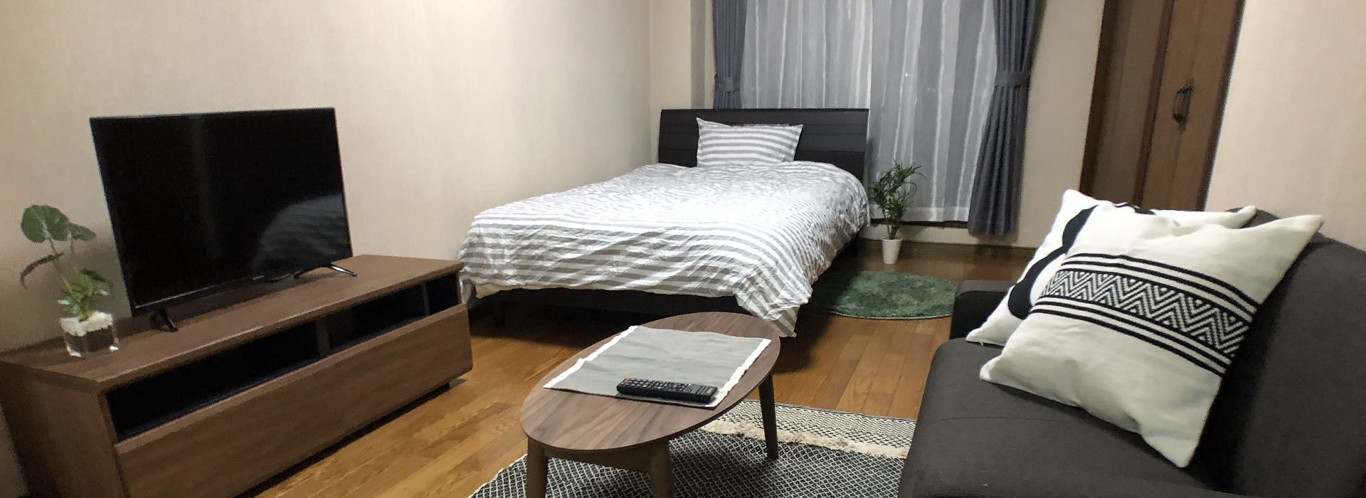 富士市本市場周辺でご利用可能なマンスリーマンション・ウィークリーマンションをご紹介致します。物件画像①　トップ画像